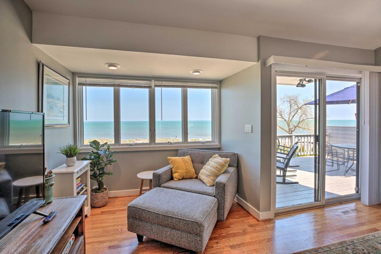 Lakefront Family Retreat With Grill Steps To Beach! Gary エクステリア 写真